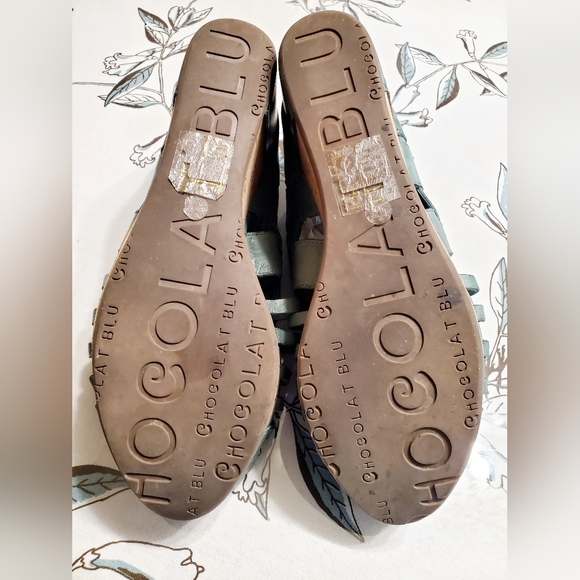 Chocolat Blu Web/Antigua Wedge Sandal -  Sundance Catalog - Picture 2 of 9